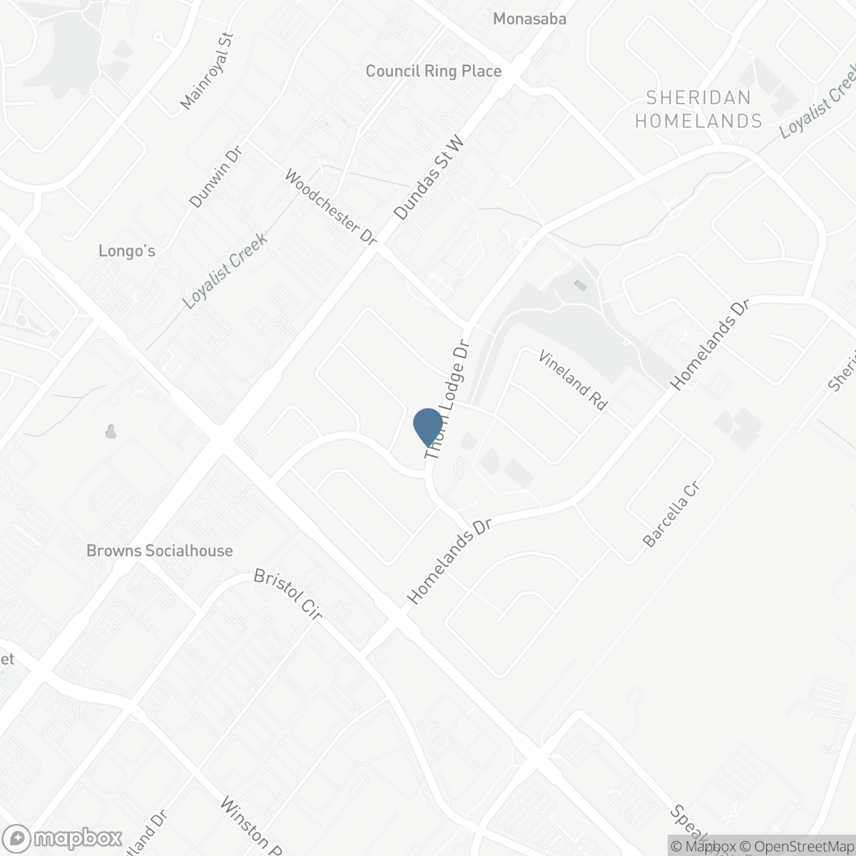 2651 THORN LODGE Drive, Mississauga, Ontario L5K 1L1